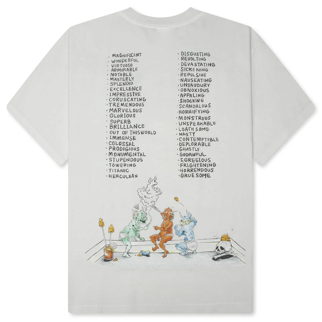 Saint Wet S S T Shirt White