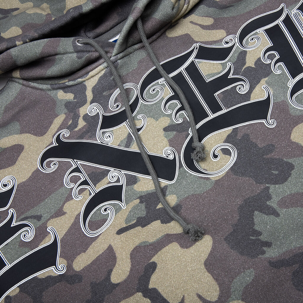 Old English Hoodie Camo