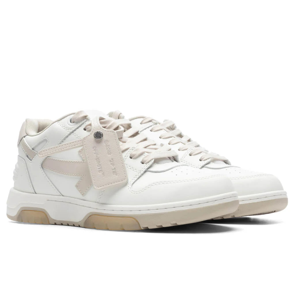 Out of Office Calf Leather White Beige
