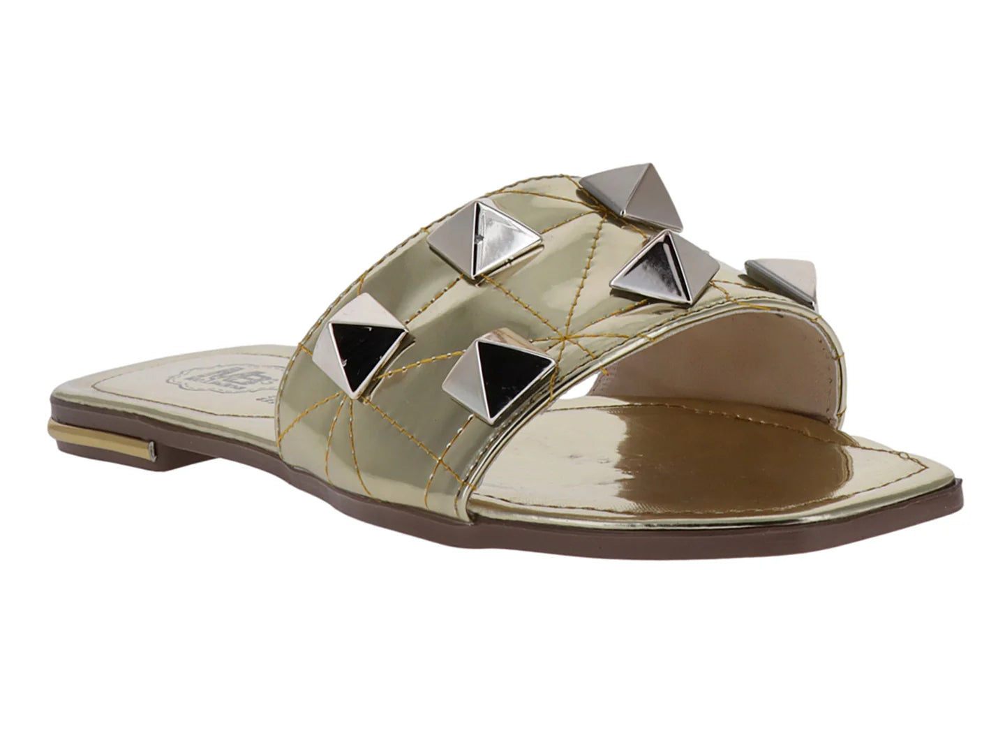 Sandalias MELIANA Charol Dorado para Mujer
