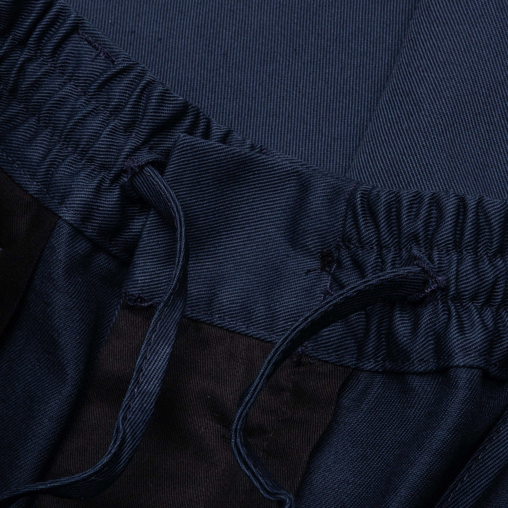 Cropped Drawstring Trousers Ink