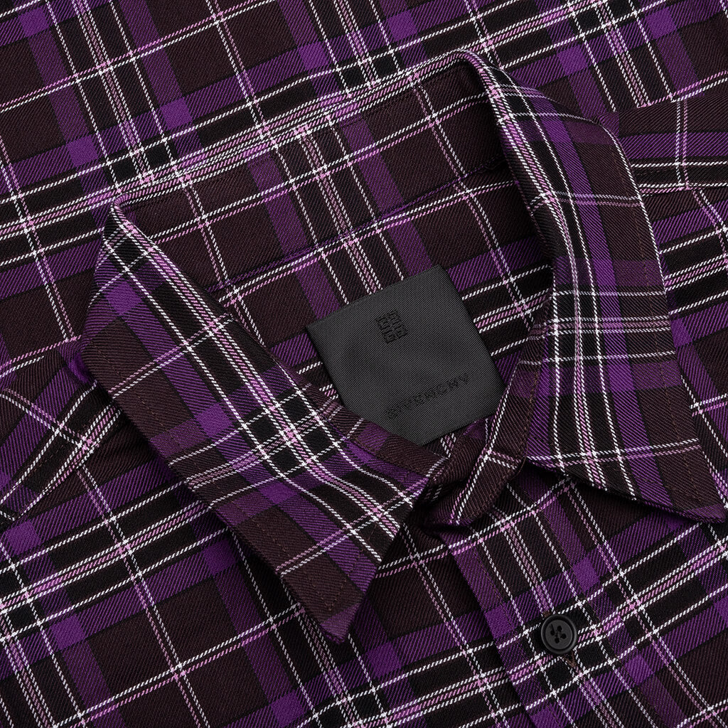 Lumberjack Shirt Dark Purple