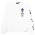 Lowering The Bar Long Sleeve T Shirt White