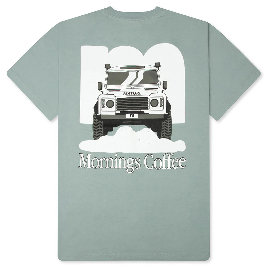 Morning Service Coffee Range Rover Tee Slate