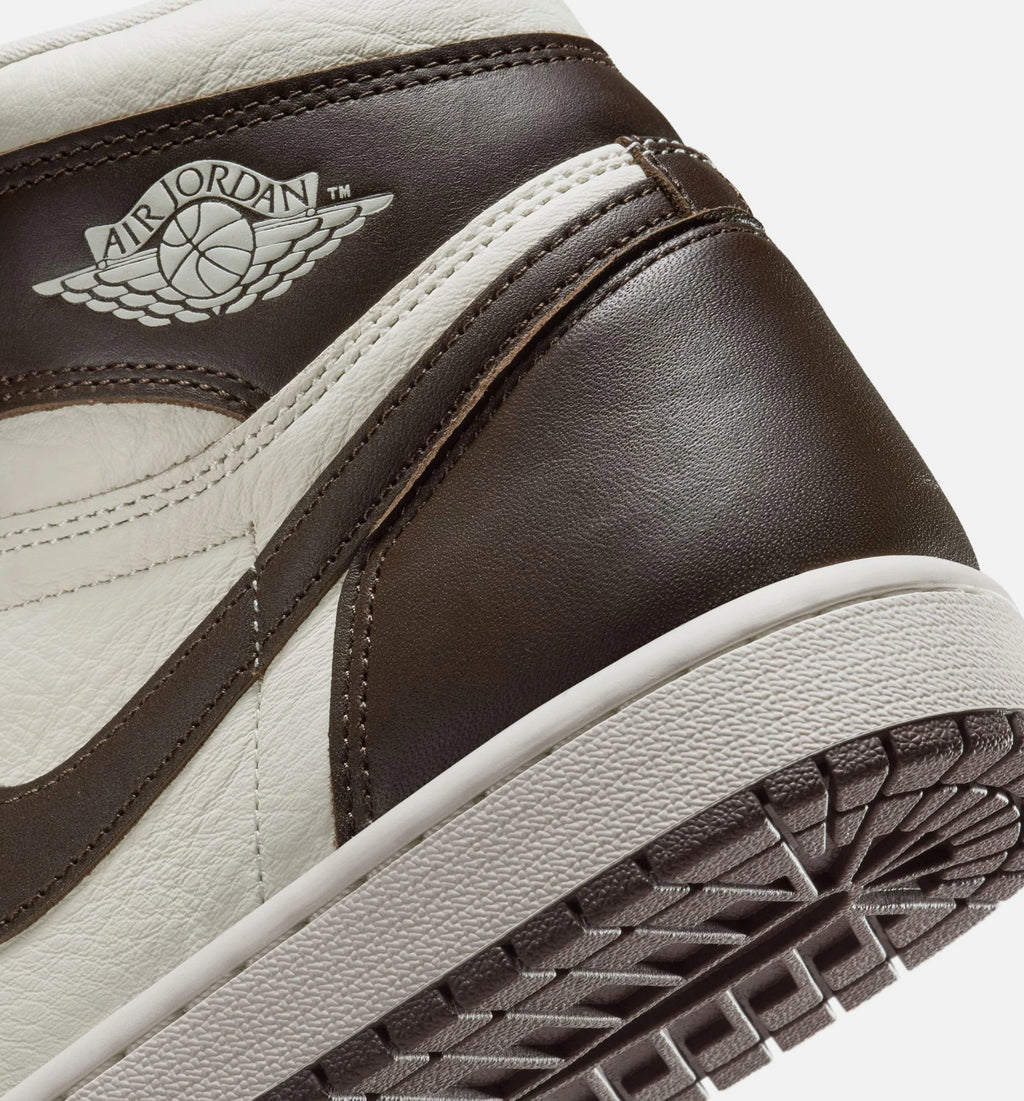 Air Jordan 1 Retro High OG Baroque Brown Womens Lifestyle Shoe Baroque Brown Light Madder Root Sail