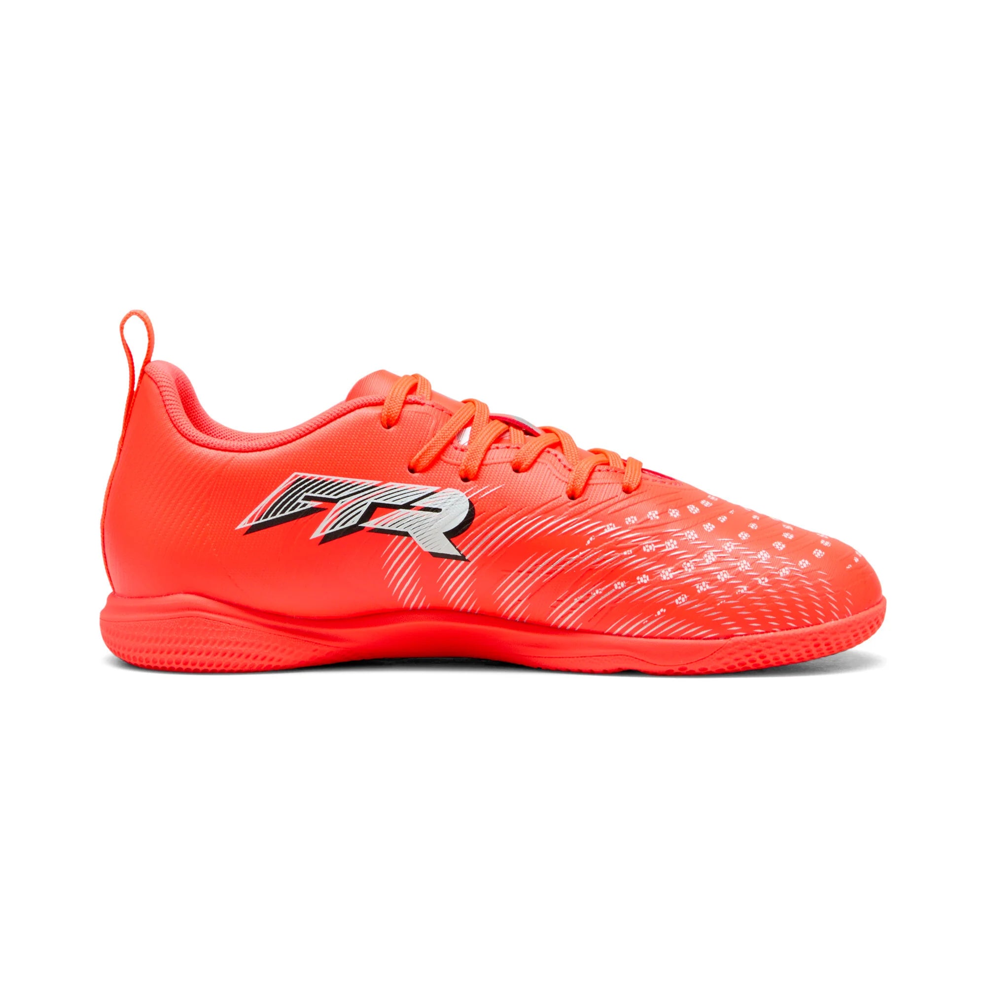PUMA Future 9 Play IN Indoor Youth Soccer Shoes Red White Black