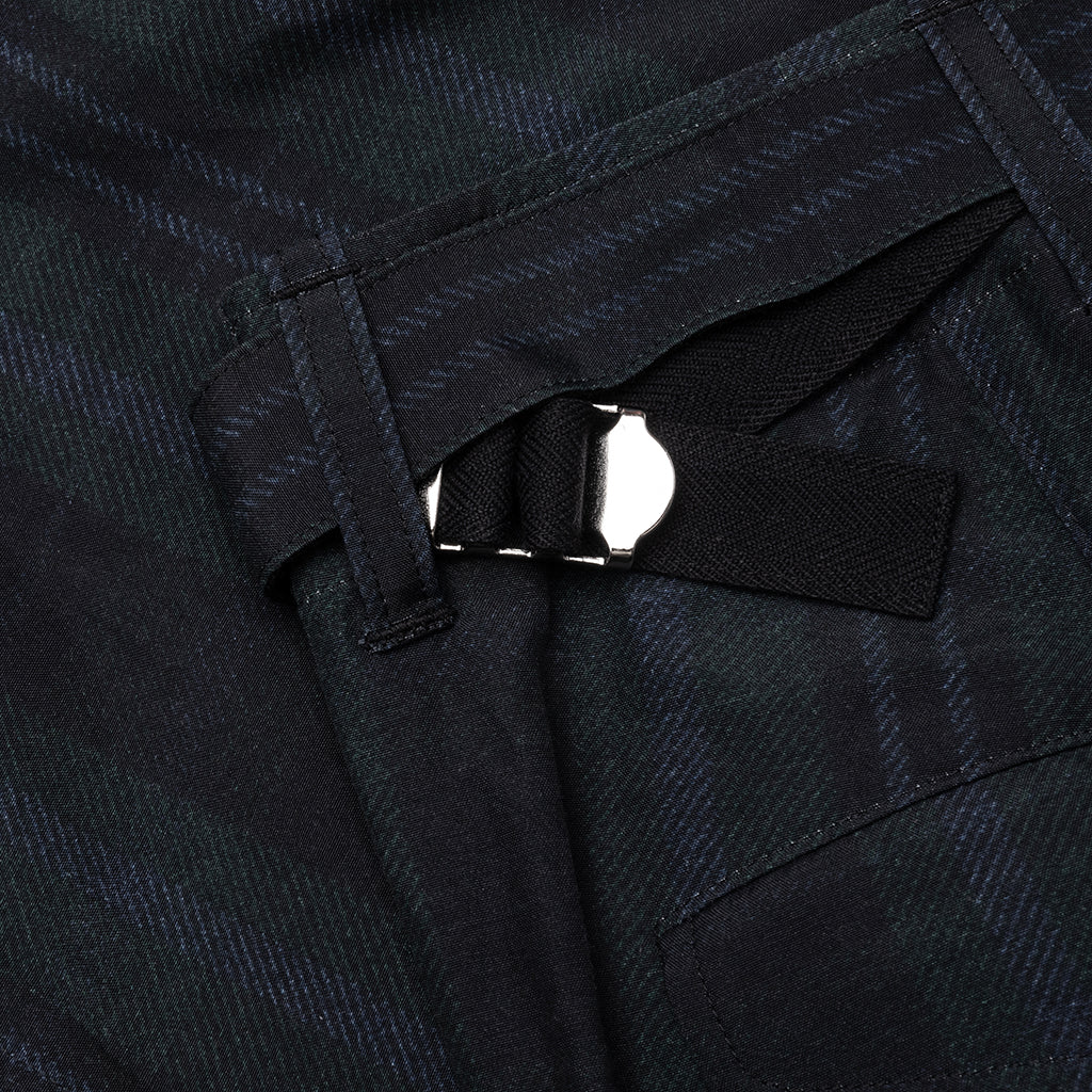 Plaid Pants Black