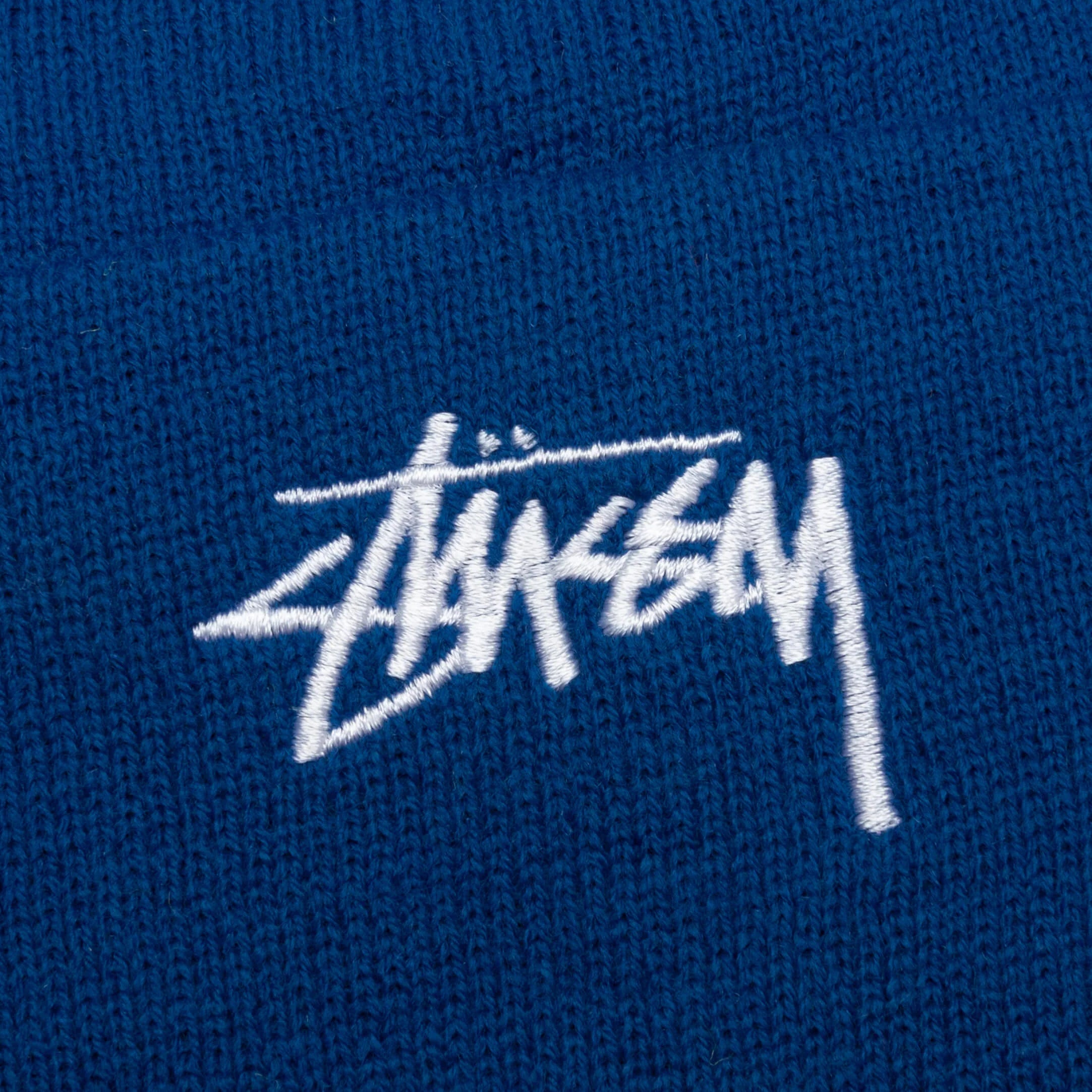 Stock Cuff Beanie Dark Blue