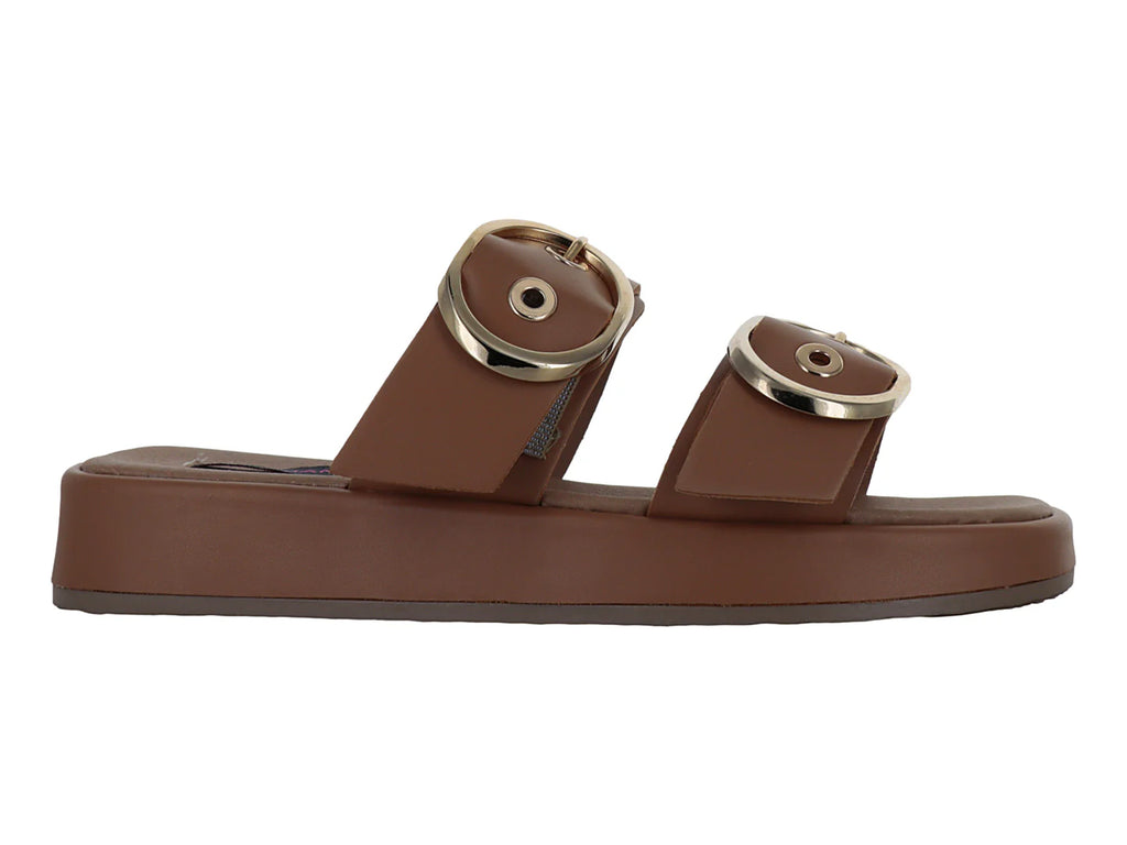 Sandalias Salamandra Color Sándalo para Mujer