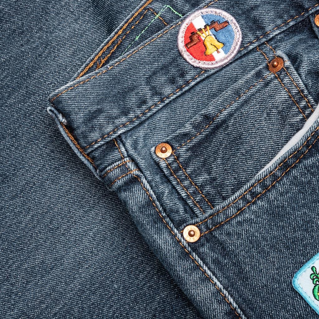 Gentlemans Denim Shorts Multi