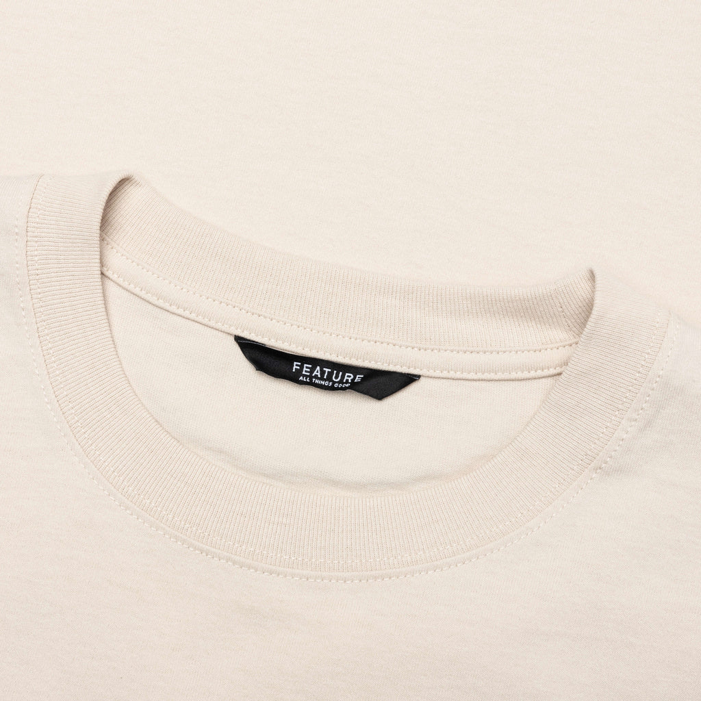 Town Ad Tee Oatmeal