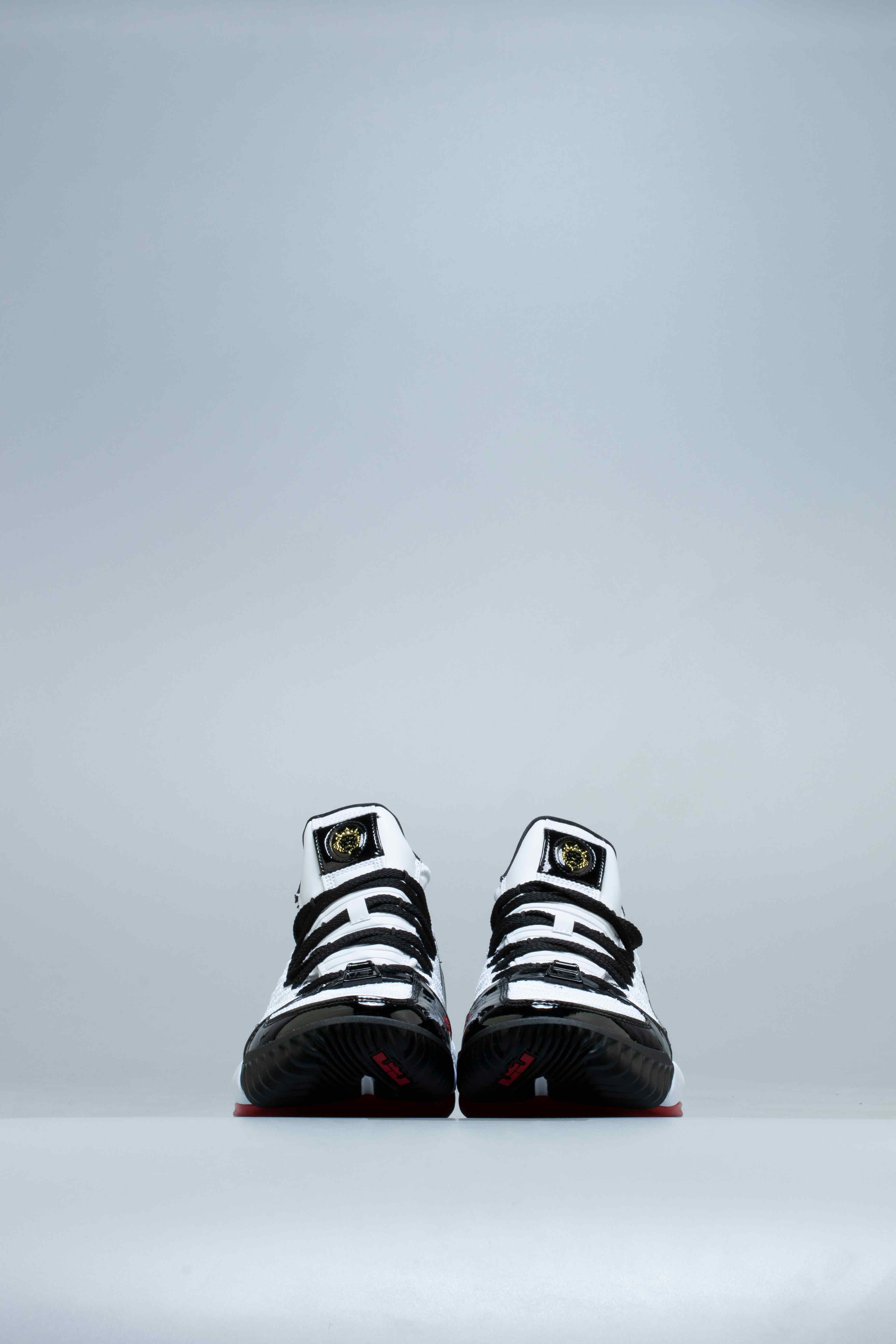 Lebron 16 Remix Mens Shoe White Black Red