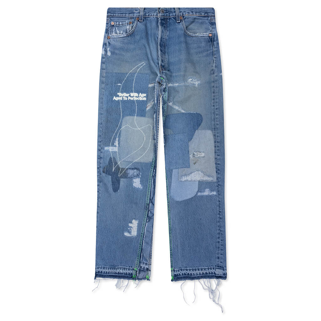Sterling Repair Denim Trouser Indigo