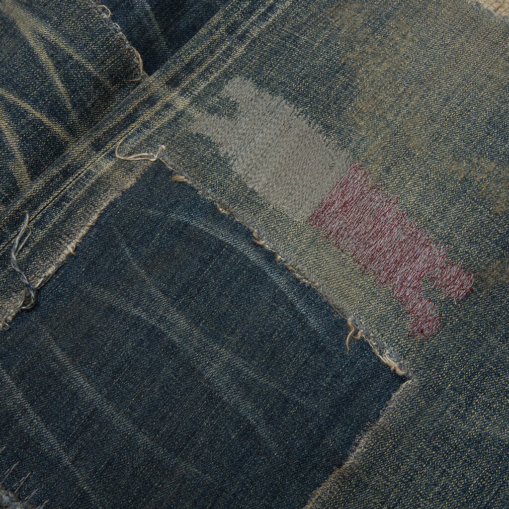 Savage Denim DP Wide Pants Indigo