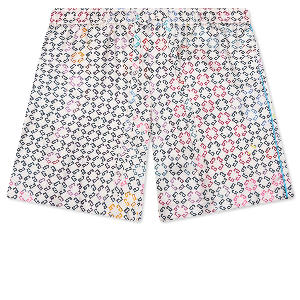 Monogram 72 Silk Pyjamas Shorts Multicolored