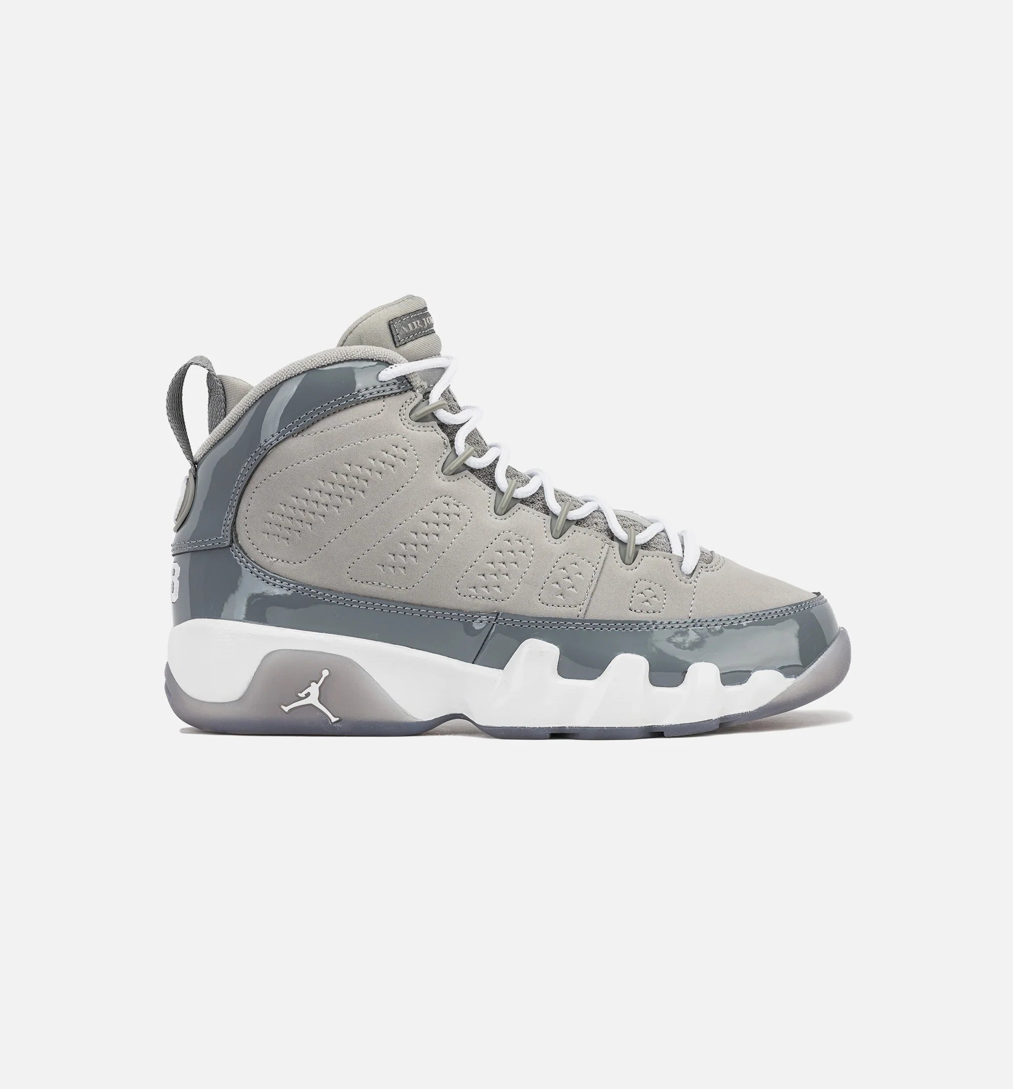 Air Jordan 9 Retro Cool Grey Grade School Lifestyle Shoe Medium Grey Cool Grey White