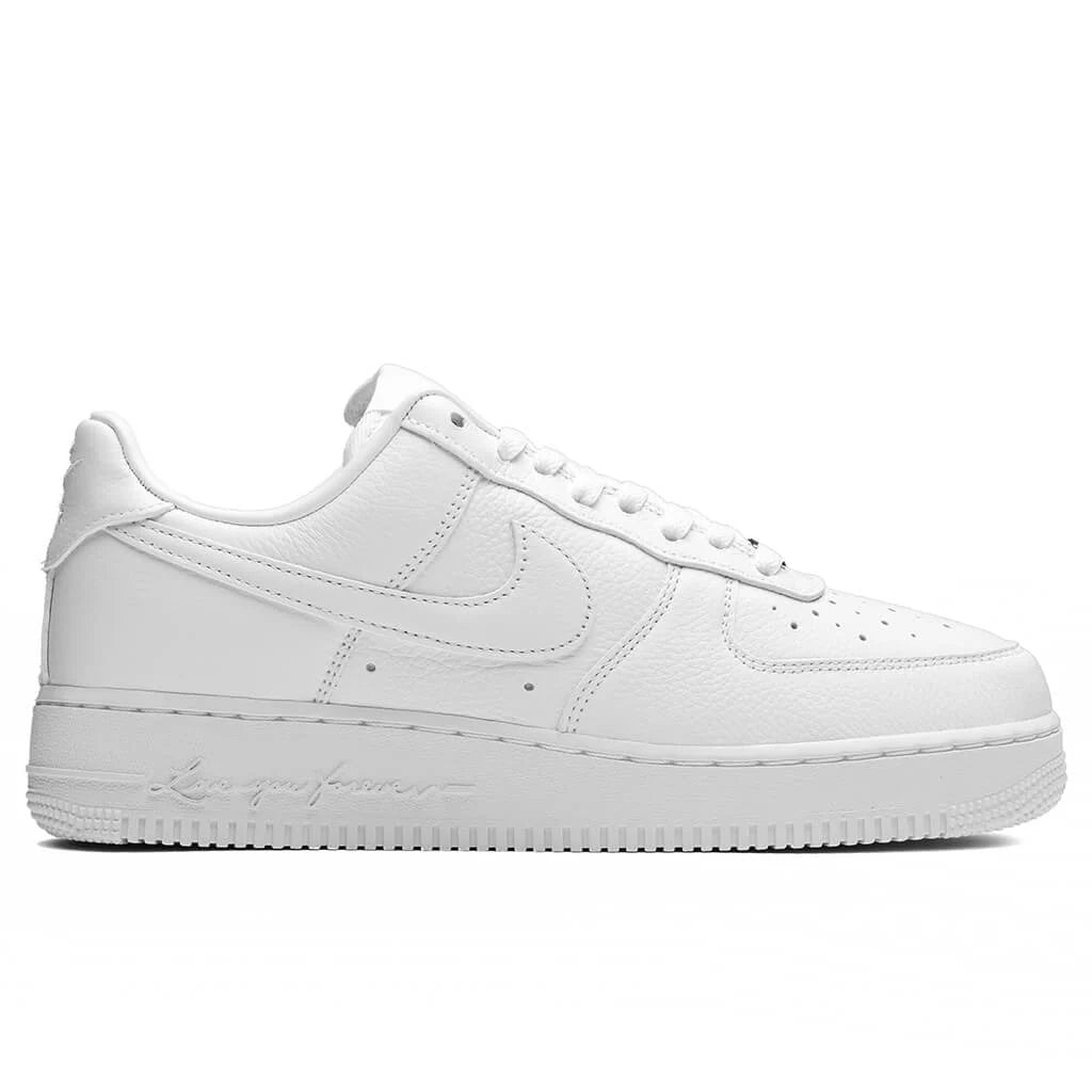 Nike x NOCTA Certified Lover Boy Air Force 1 Low White White