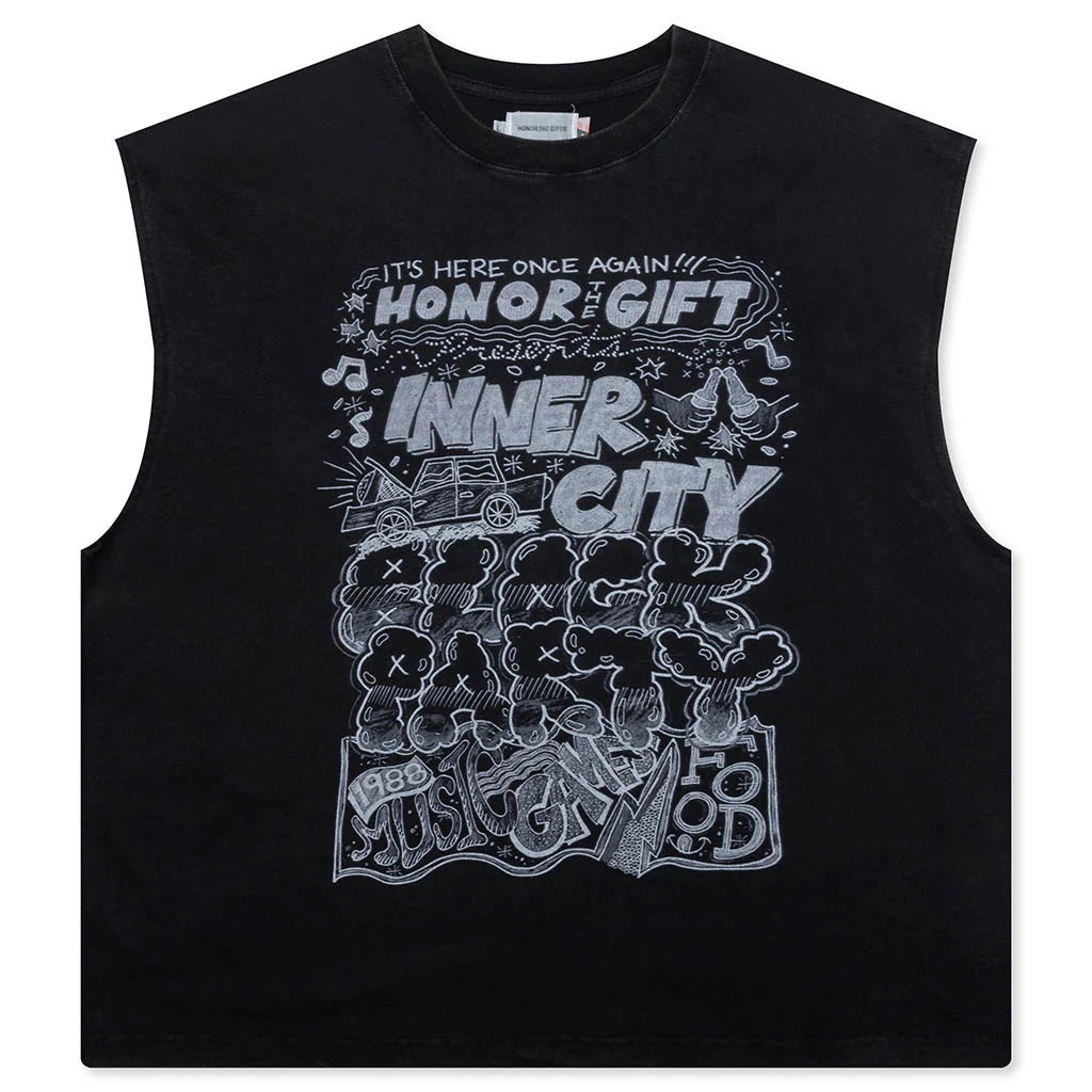 Block Party Cut Off Black