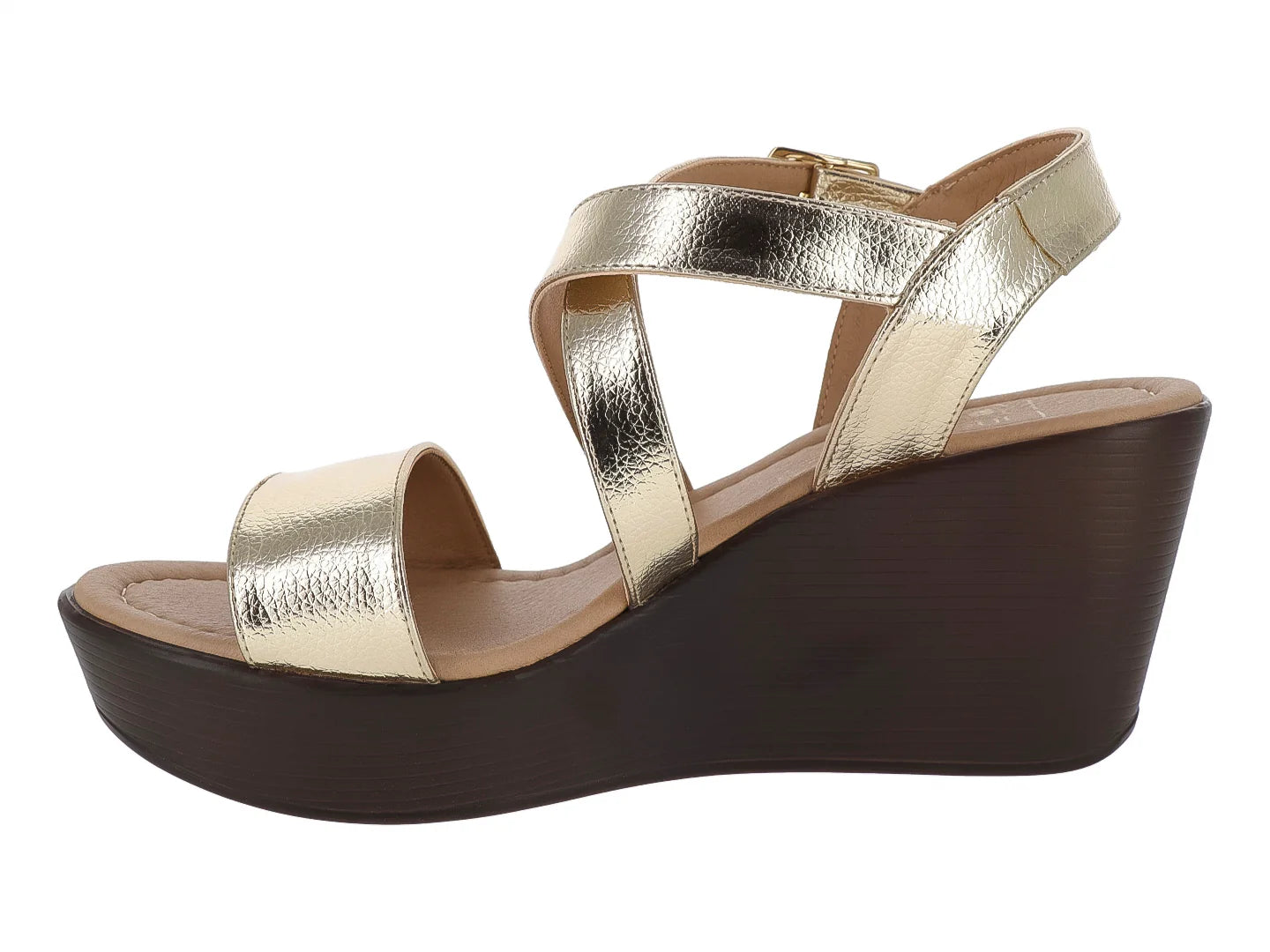 Sandalias Luna Rosa Oro Inglés para Mujer