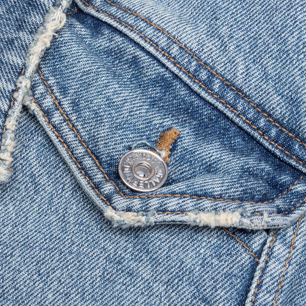 Ford Trucker Jacket Light Wash Indigo