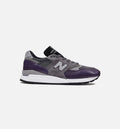 998 USA Mens Running Shoe Purple Grey