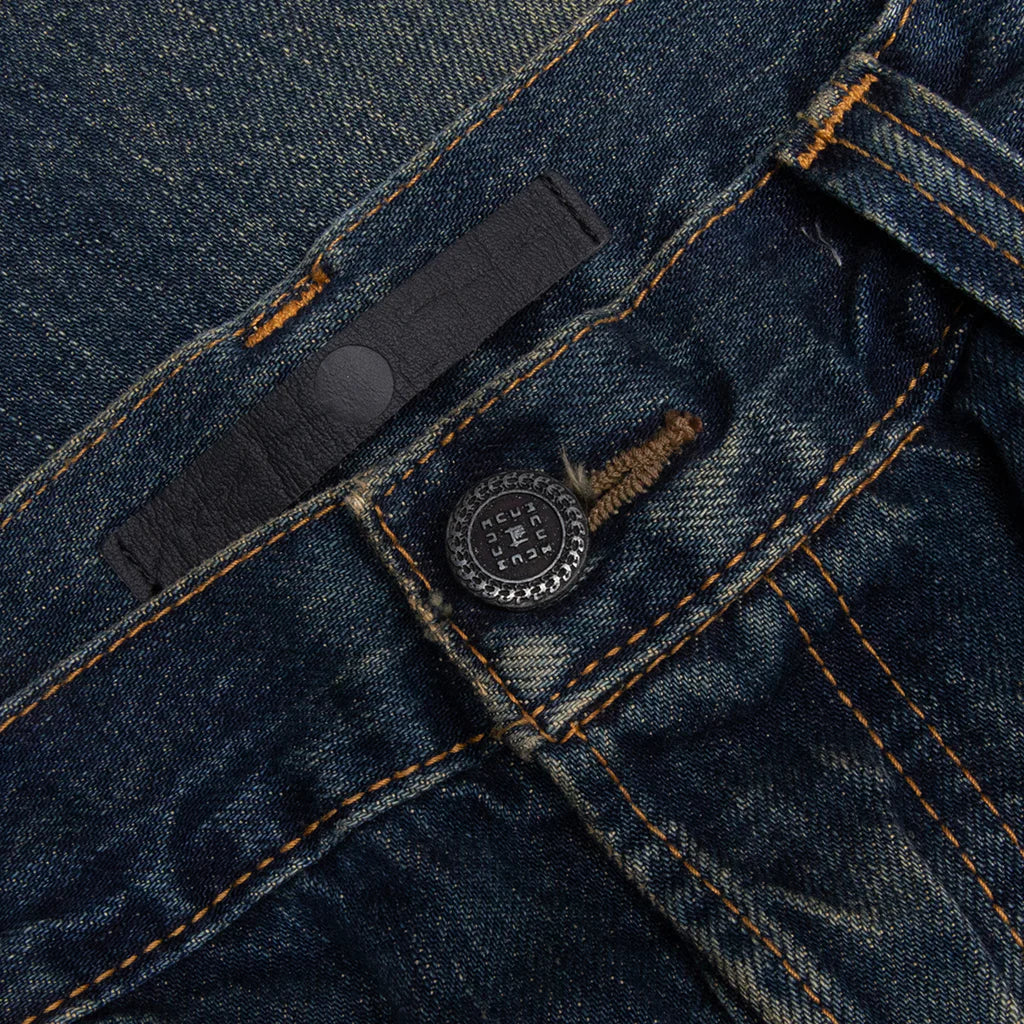 Showa Relaxed Jean Dirty Gold Repair