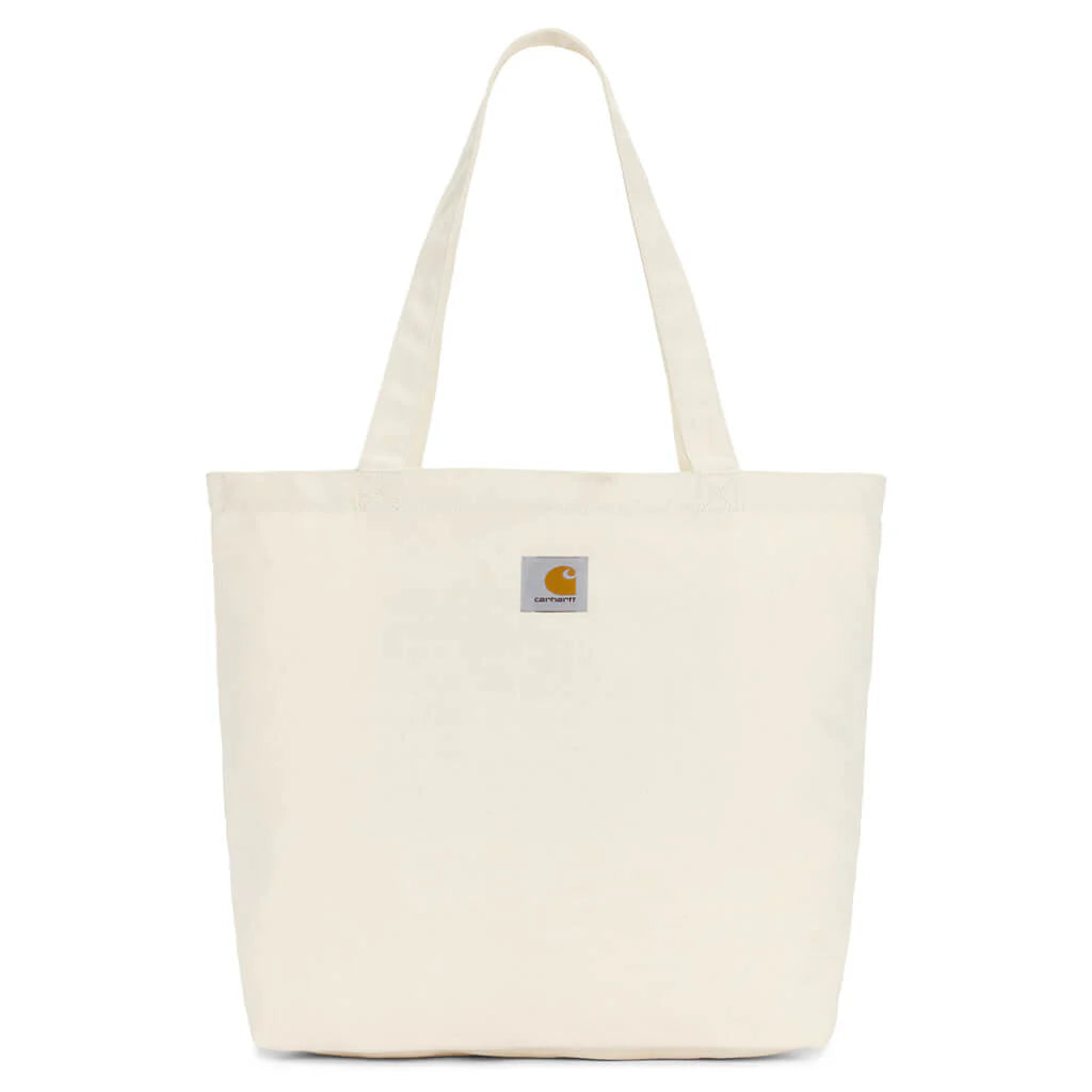 Canvas Graphic Tote Helix Print Natural