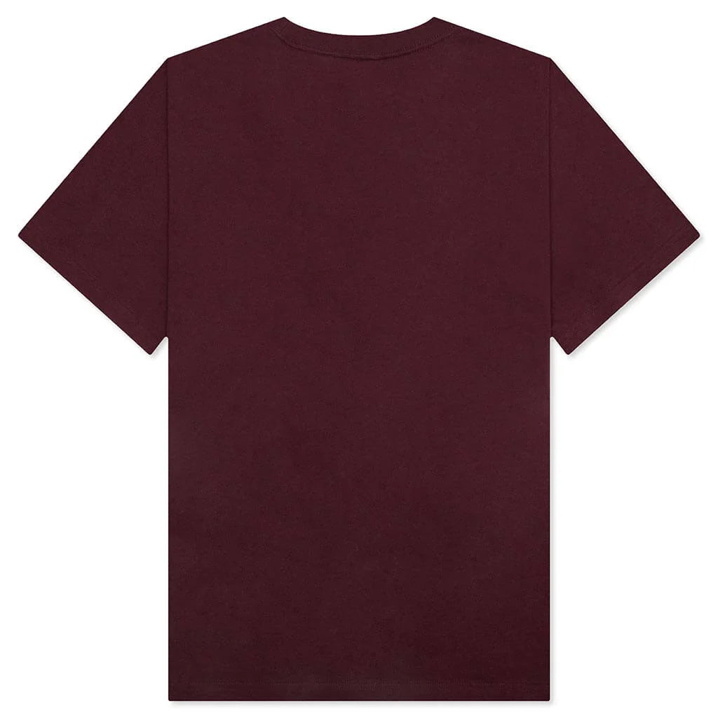 Academy Tee Oxblood Red