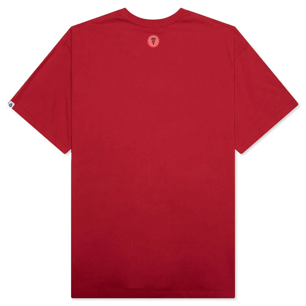Splat S S Tee Haute Red