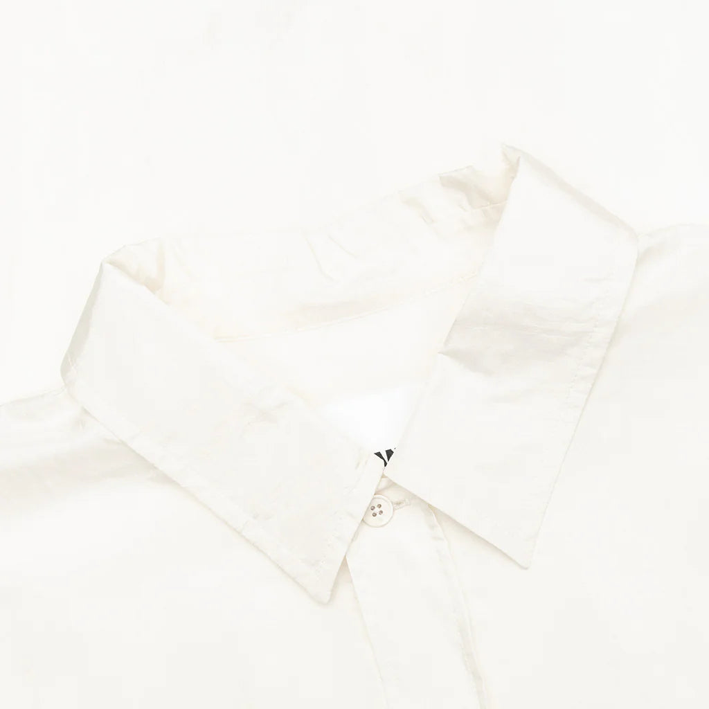 Silk And Nylon Shirt Eggshell