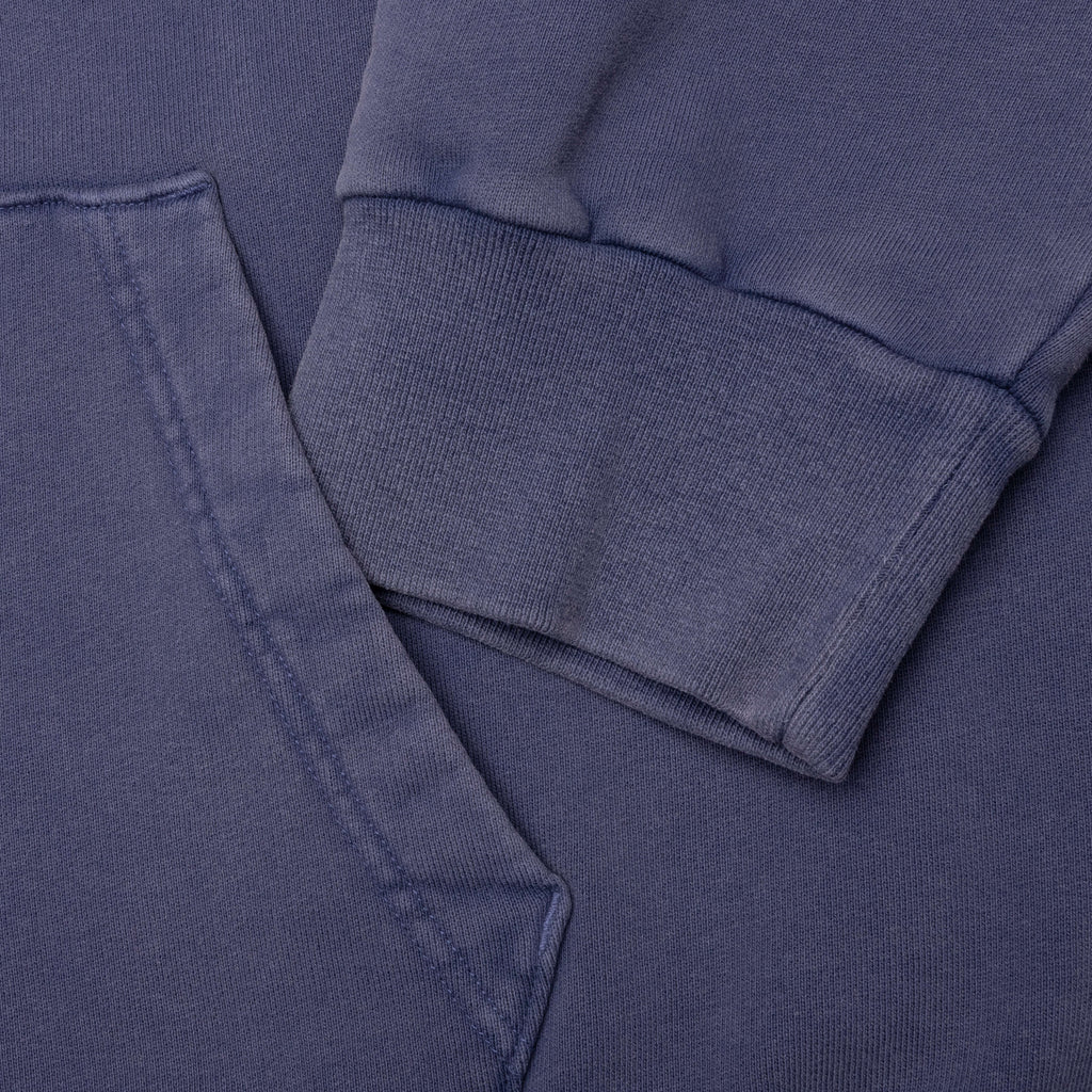 Shadow Oversized Hoodie Medium Blue