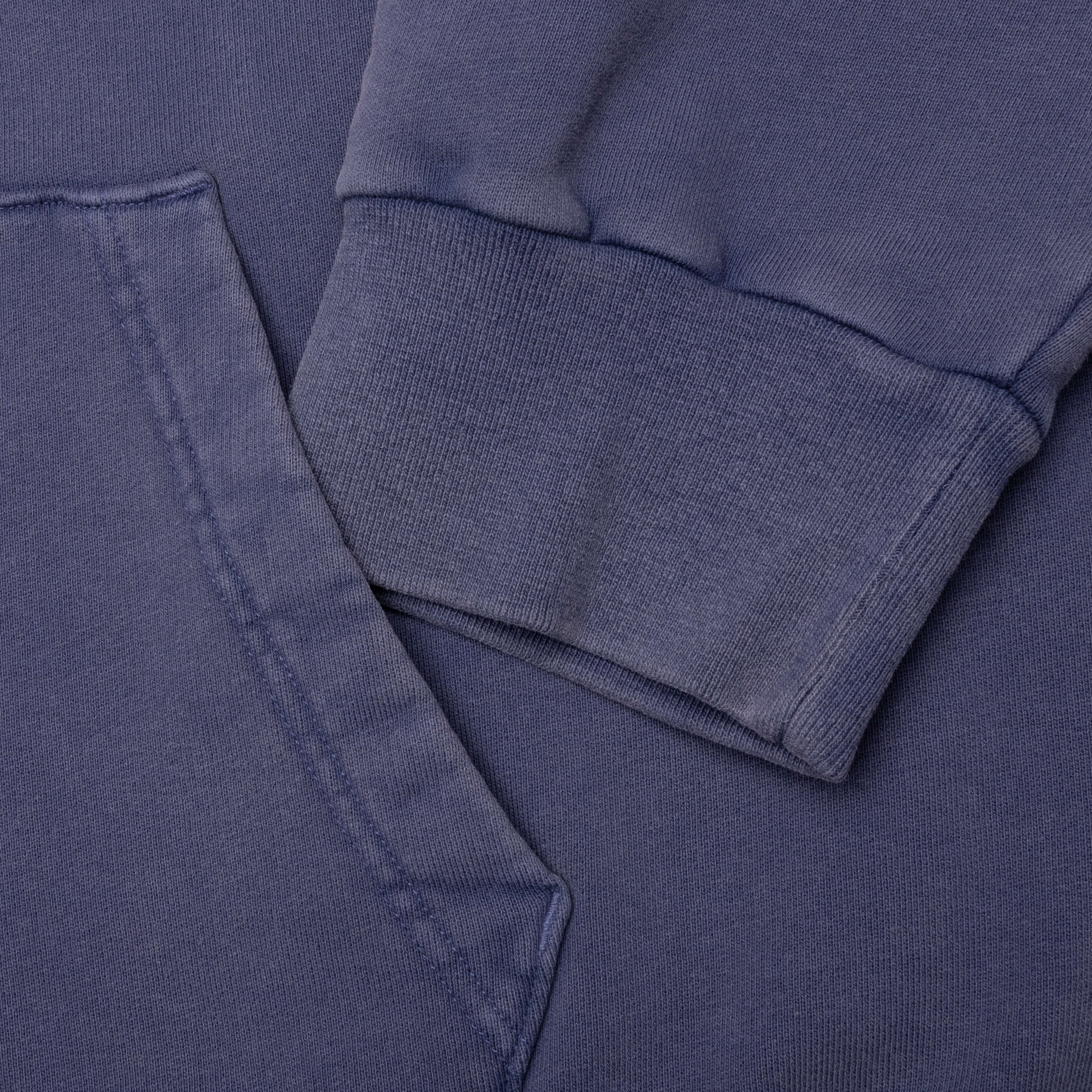 Shadow Oversized Hoodie Medium Blue