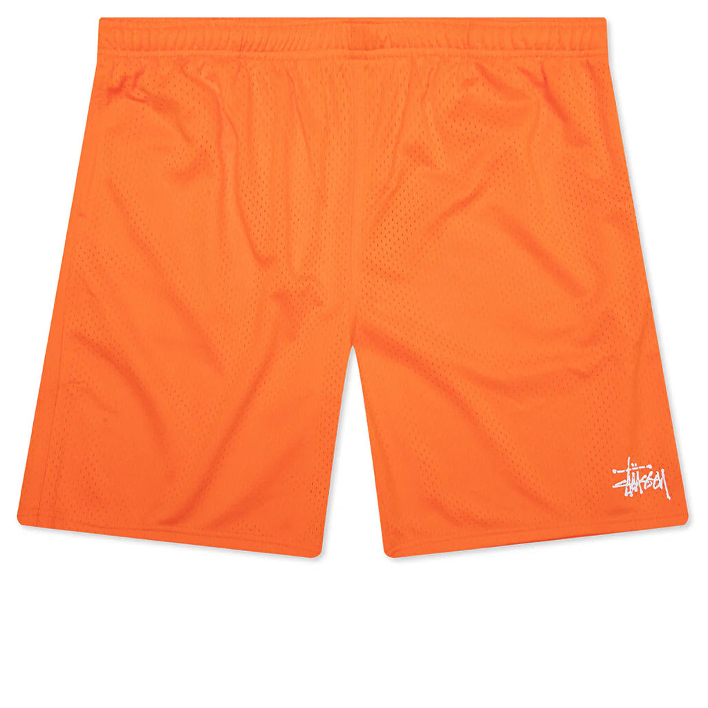 Mesh Basic Shorts Orange