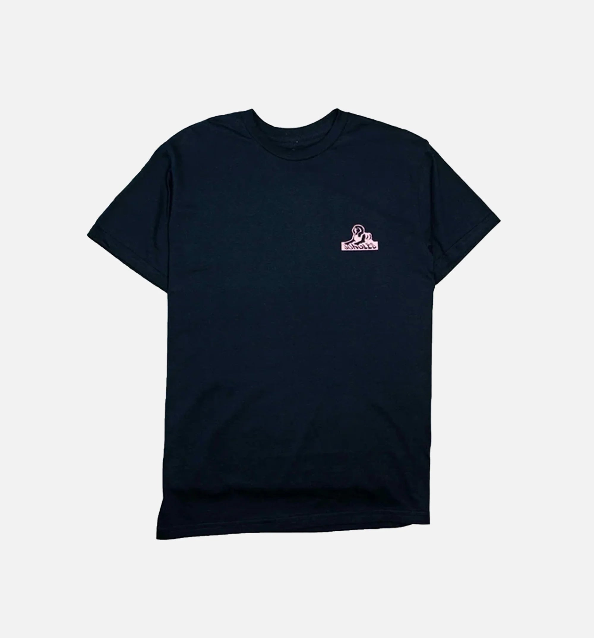 Classic Sphinx Mens Logo T Shirt Dusty Blue White