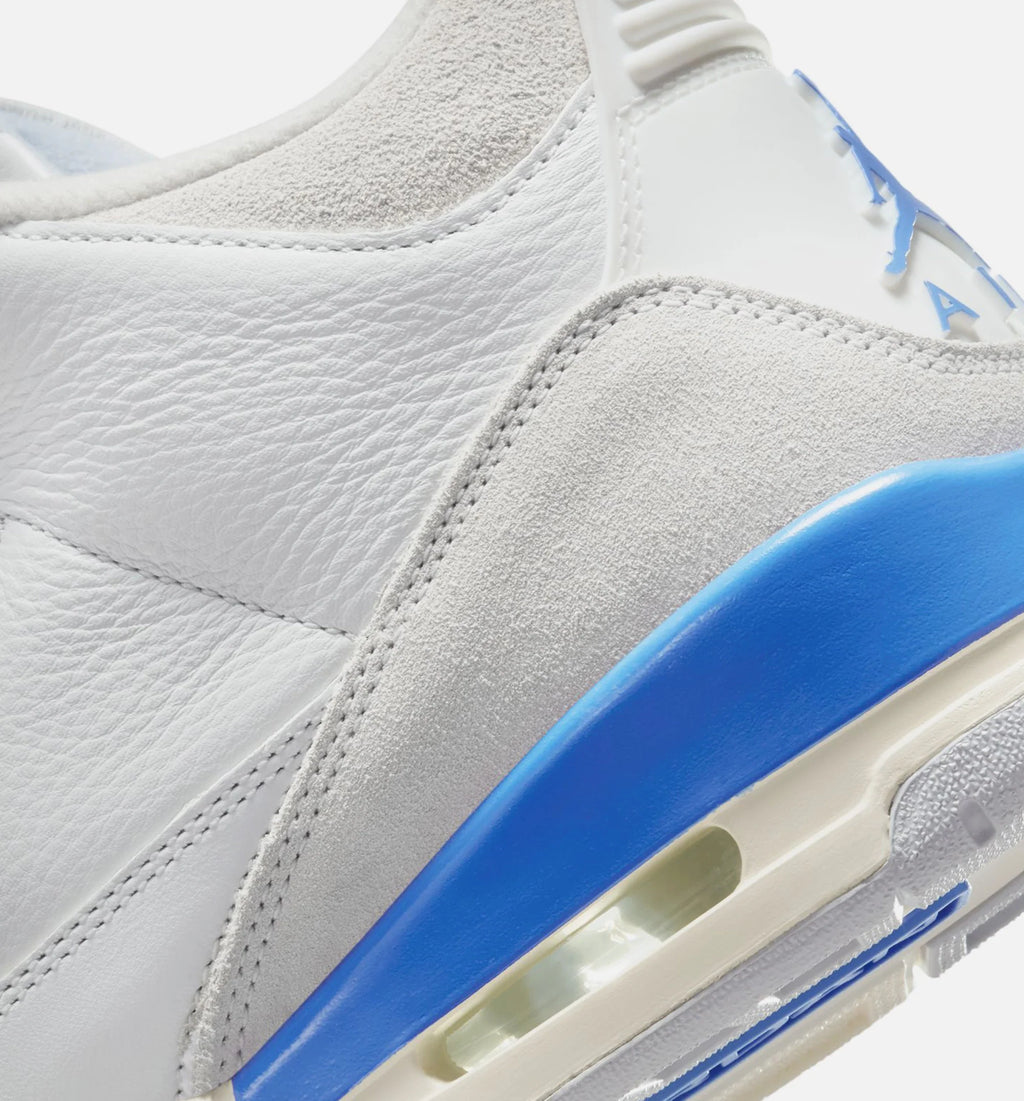 Air Jordan 3 Retro Lucky Shorts Mens Lifestyle Shoe Summit White Hydrogen Blue Legend Blue