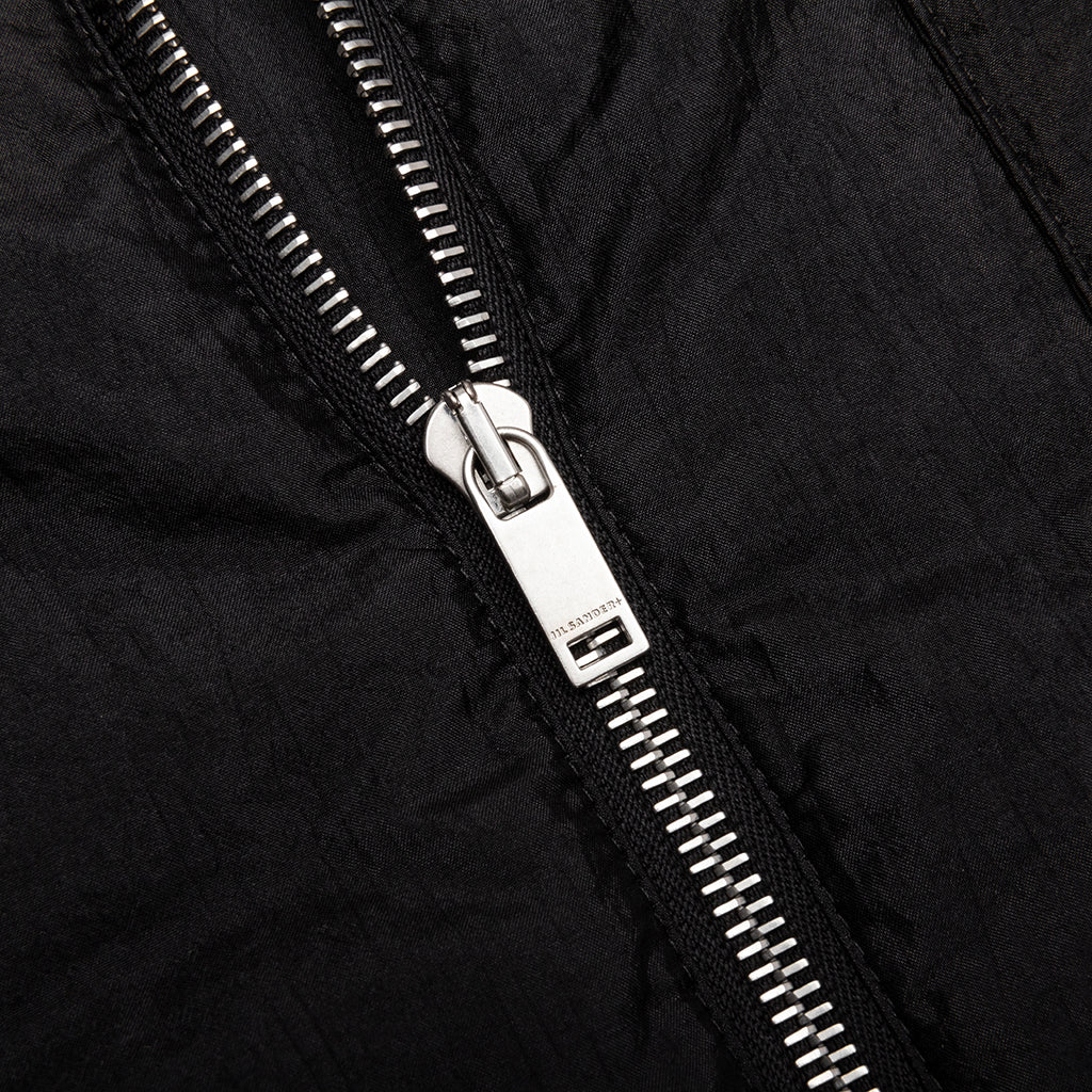 Zip Up Shirt Black
