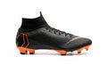 Nike Superfly 6 Pro FG Firm Ground Mens Soccer Cleats Black Total Orange