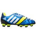 adidas Nitrocharge 20 TRX FG Youth Firm Ground Soccer Cleats Blue White Electricity
