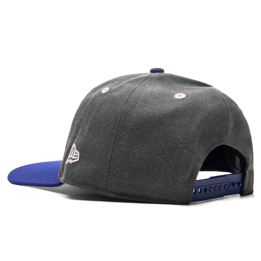 Feature x New Era 9FIFTY A Frame Snapback Las Vegas Raiders Heather Graphite Dark Royal