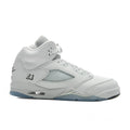 Air Jordan 5 Retro White Metallic GS White Black Metallic Silver