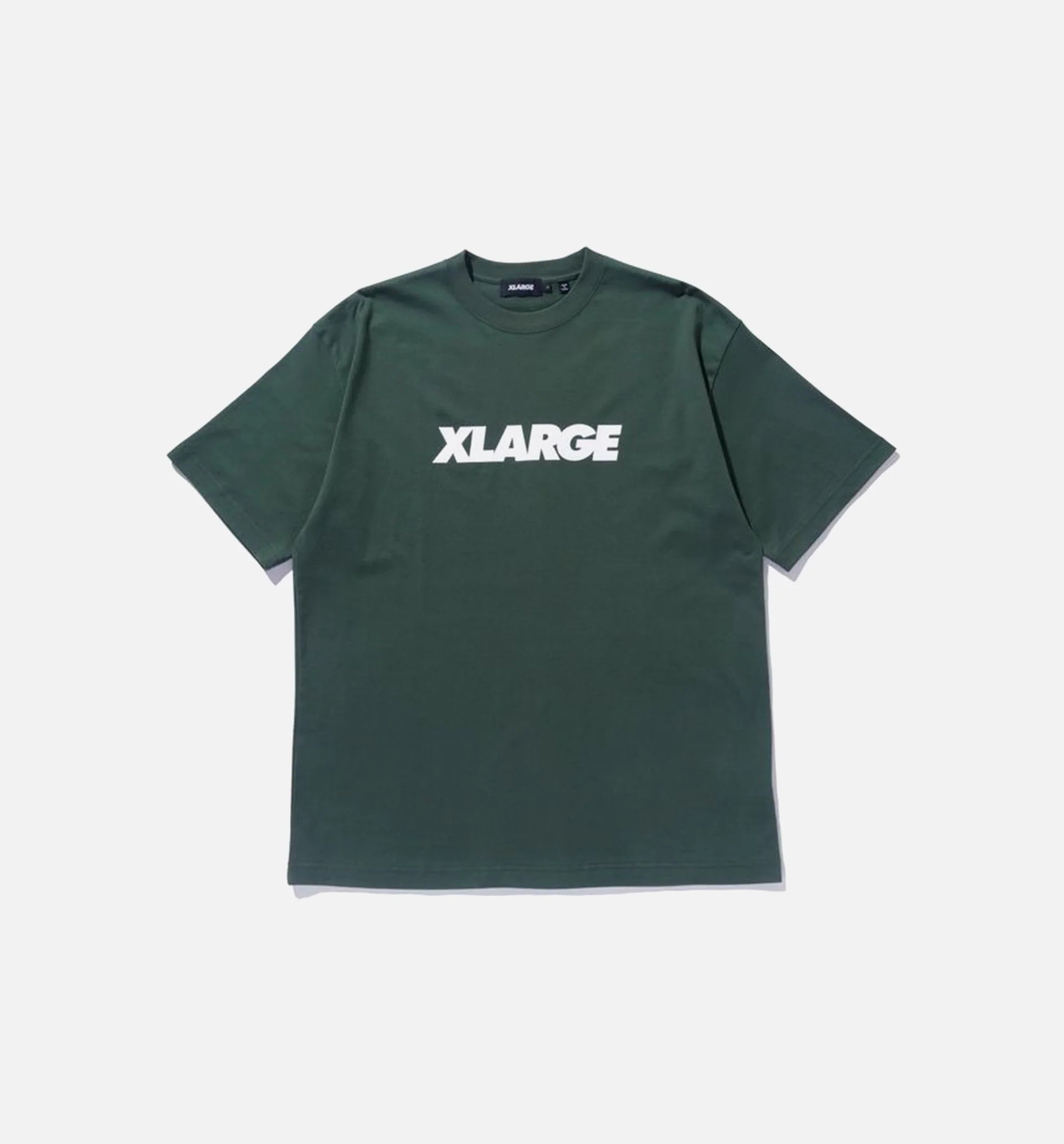 Standard Logo Mens Short Sleeve Shirt Green