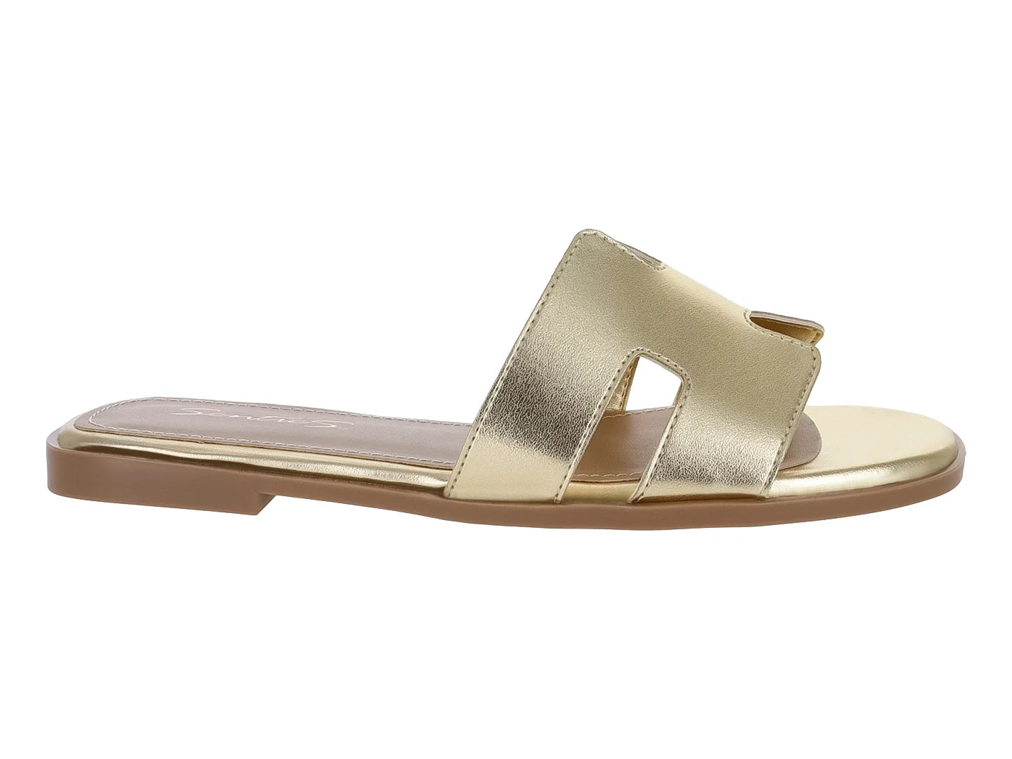 Sandalias Senties Color Oro para Mujer