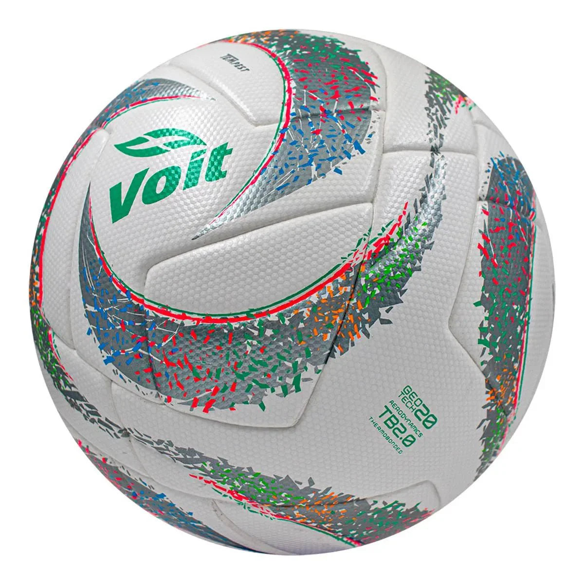 Voit Tempest Liga MX Liguilla Apertura 23 Soccer Ball FIFA Quality White Green Multi Color
