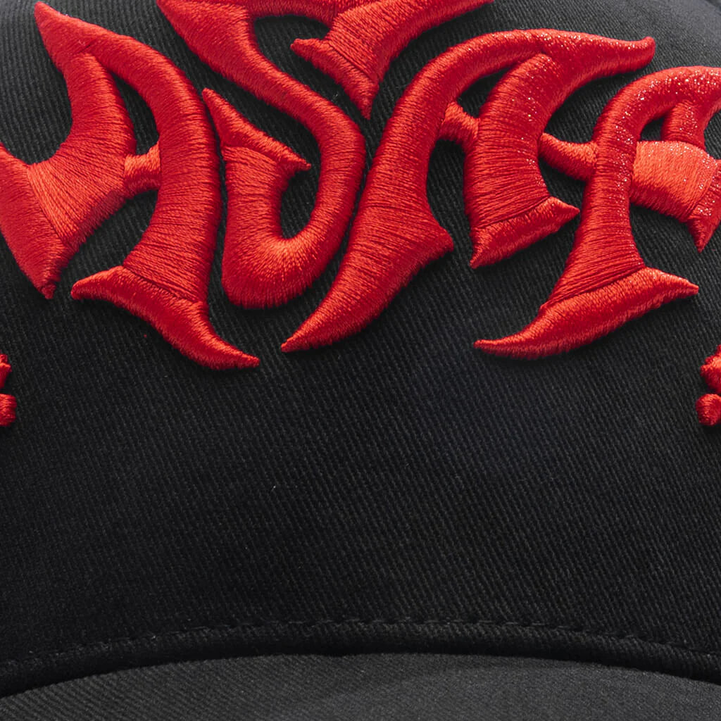Puma x AAP Rocky Seatbelt Cap Black Fierce Red