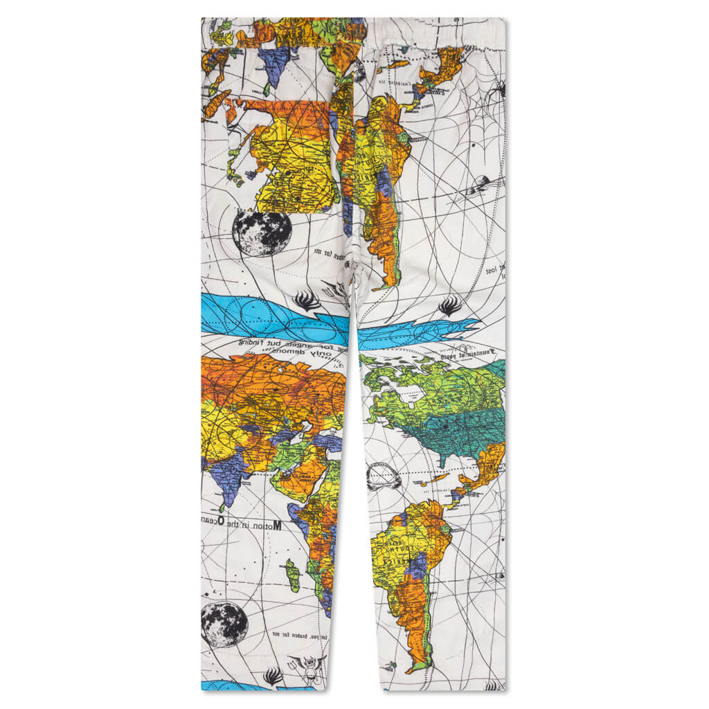 Saint Michael x Dr Woo World Map Pajama Pant Map White