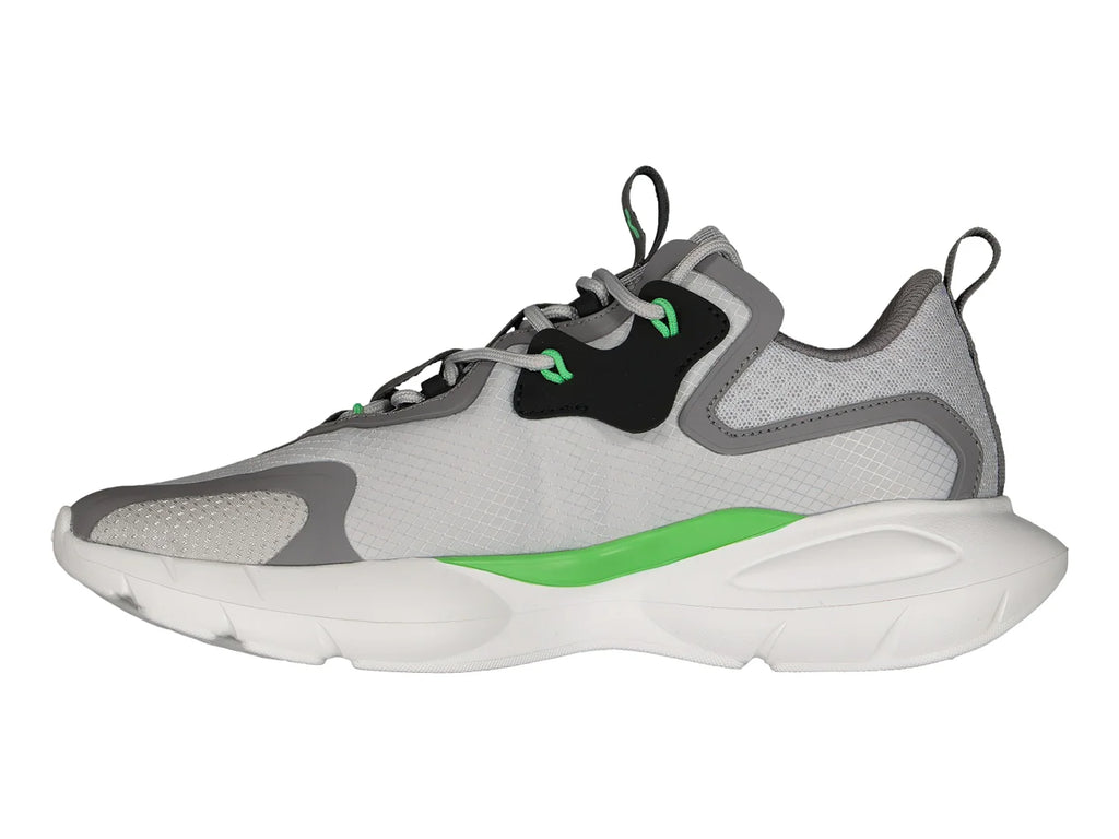 Tenis Charly Gris con Verde Lima para Hombre