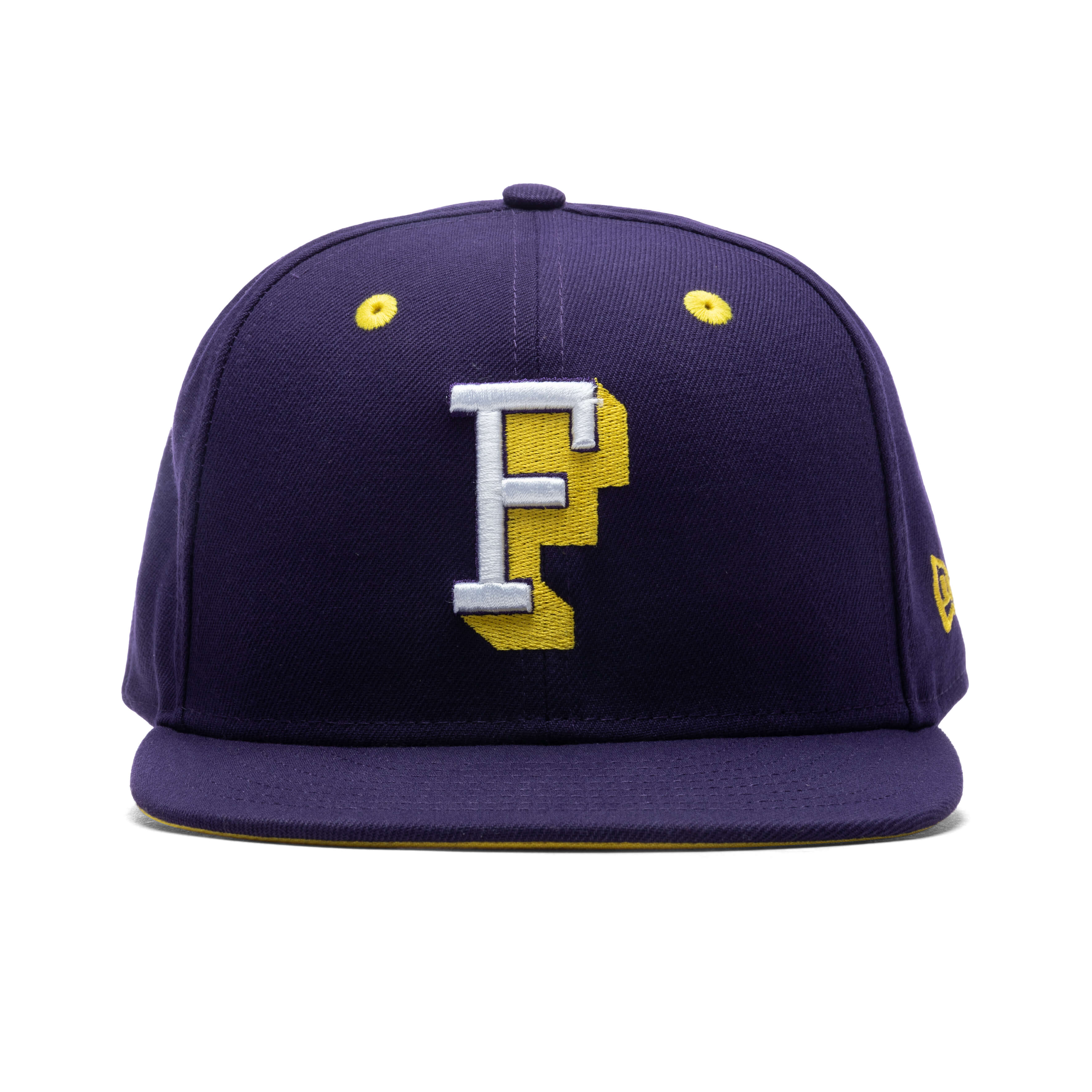 Feature x New Era 59FIFTY Collegiate F Purple Yellow