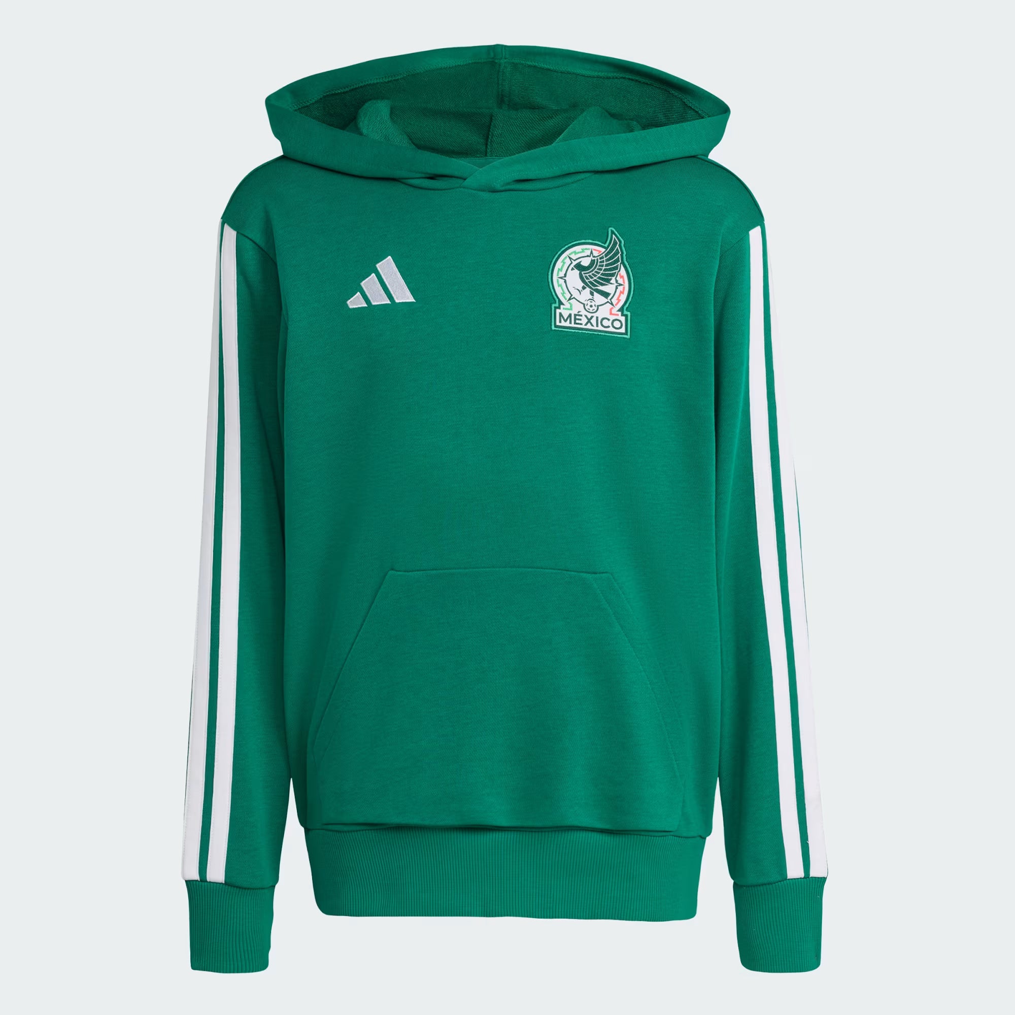 adidas Mexico DNA Youth Soccer Hoodie Green