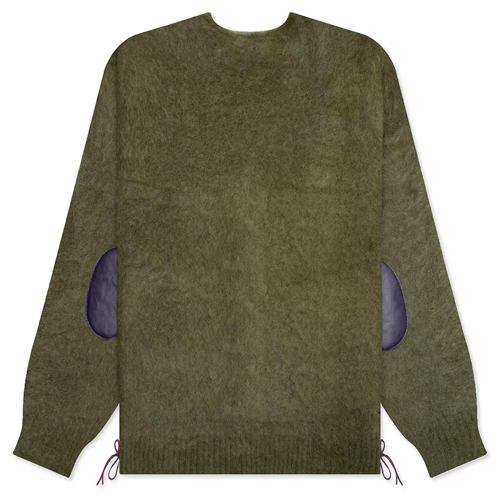 EP Mohair Cardigan Olive