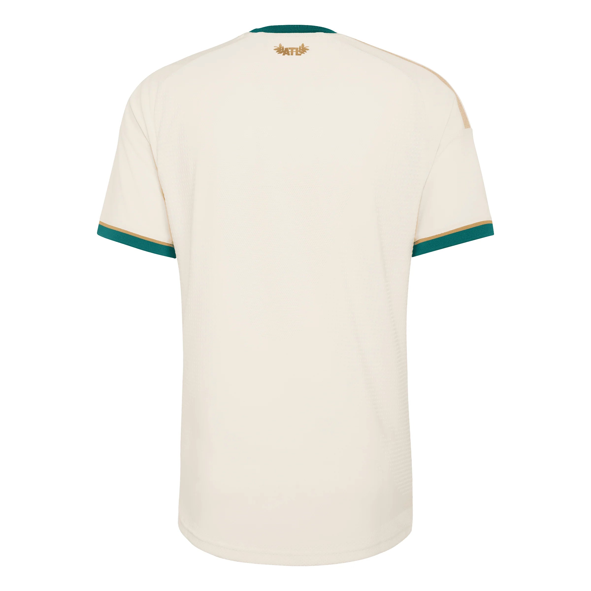 adidas Atlanta United Away Authentic Mens Soccer Jersey 26 27 Beige